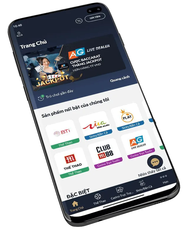 Giao diện người dùng trực quan của 4466club app
